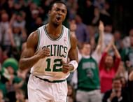 Van Wafer in action against the Miami Heat for the Boston Celtics